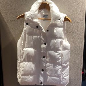 Old Navy, fleece lined vest